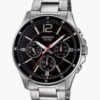 ENTICER MEN MTP-1374D-1AVDF - A832 : Silver Multi-Dial - Men's Watch