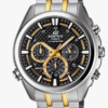 Casio EQS-900CL-1AVCR Edifice Men's Solar-Powered Black Strap Chronograph Watch